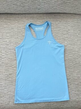 Baby Blue Christian Tank Top